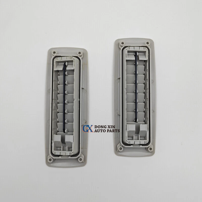 2 Pcs Gray Air Vent Rear Aircon Outler Fit For Mitsubishi Montero 2016 - 2020 - Image 3 of 4