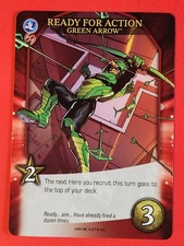 Green Arrow Upper Deck Dc Legendary Ready For Action