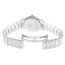 CARTIER Santos Octagon LM W2001583 Date Beige Dial Quartz Men's Watch_949219 4