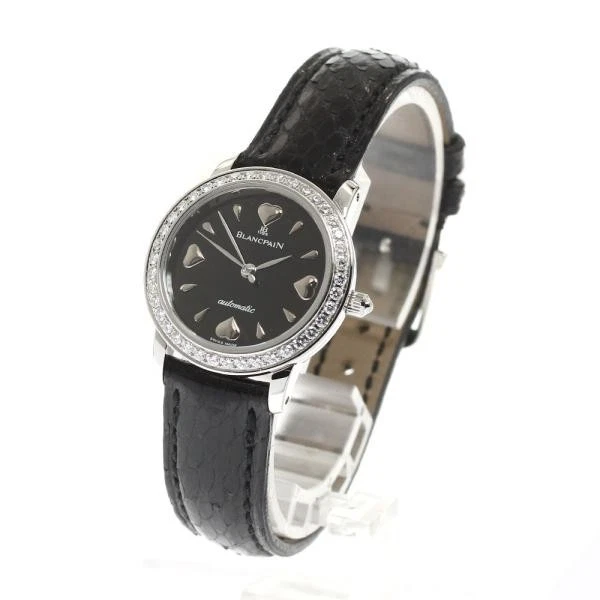 Blancpain — Blancpain Ladybird 26mm SS Black Dial Automatic Watch #C6129