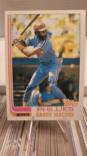 1982 Topps Garry Maddox Card #20