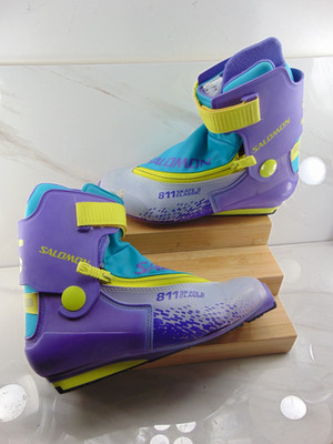 Salomon Vintage 811 Skate/Classic Snap-In Boots Nordic Size 7.5 SNS profil boot