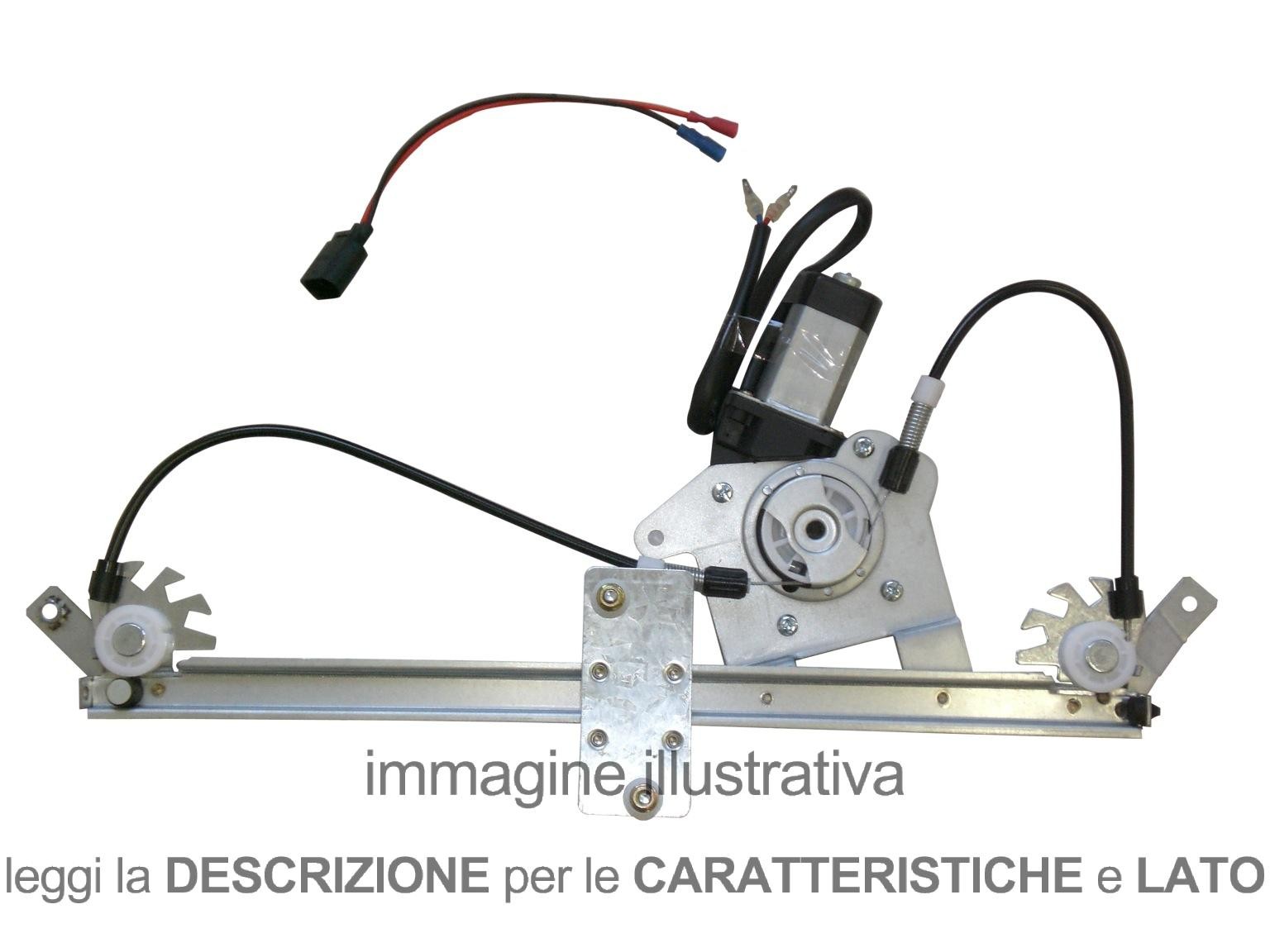 Alzacristallo Mercedes Smart 1998-2007 Anteriore Elettrico 3 Porte Sx Sinistro