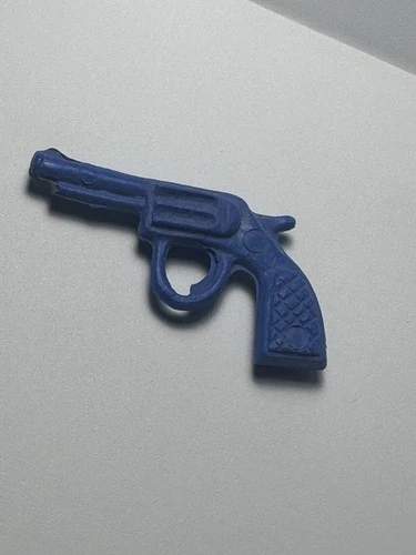 The Game Of Jaws Blue Revolver Gun Part Board Accessory Vintage Ideal 1975