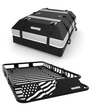 64" x 39" Universal Roof Rack Basket, 200 Lbs Capacity 64x39" with Bag Flag
