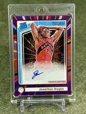2024 Donruss Jonathan Mogbo Rated Rookies Signature Holo Purple Laser /30 Auto