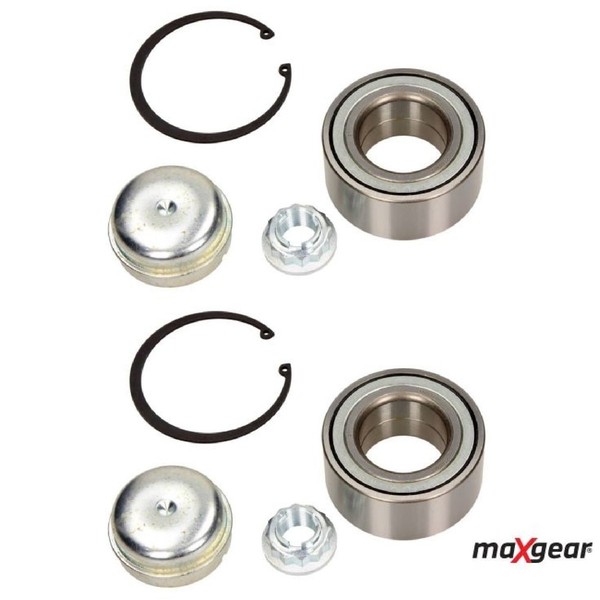 2X Radlagersatz Maxgear 33-0706 2 Radlager Satz Links Rechts Vorderachse-image