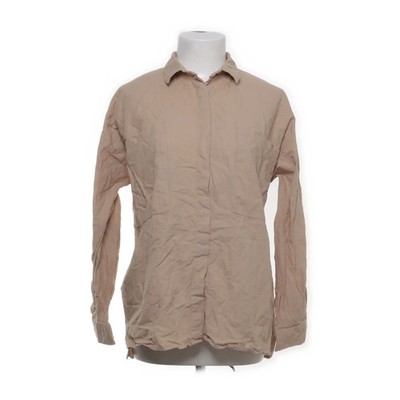 Qu Style, Hemd, Größe: M, 13-M-0413R/02, Beige, Baumwolle, Einfarbig, Damen #bRB