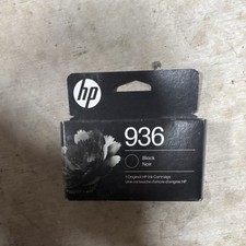 HP 936 Original Black Ink Cartridge Inkjet Genuine Replacement
