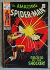 AMAZING SPIDER-MAN Vol. 1 #72 FINE May 1969 SHOCKER MARVEL Comics John Romita FN