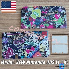 Front  Back Protective Case Cover Housing Shell For Nintendo New 3DS XL 3DS LL