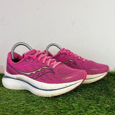 Saucony Turnschuhe Größe 5,5 Damen rosa Endorphin Speed 3 Walking Laufschuhe