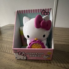 Hello Kitty Flower Pop Bubbler Comes With Bubbles Brand New In Box.