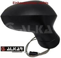 Alkar 6165803 AußEnspiegel Rechts Spiegel AußEn FüR Seat