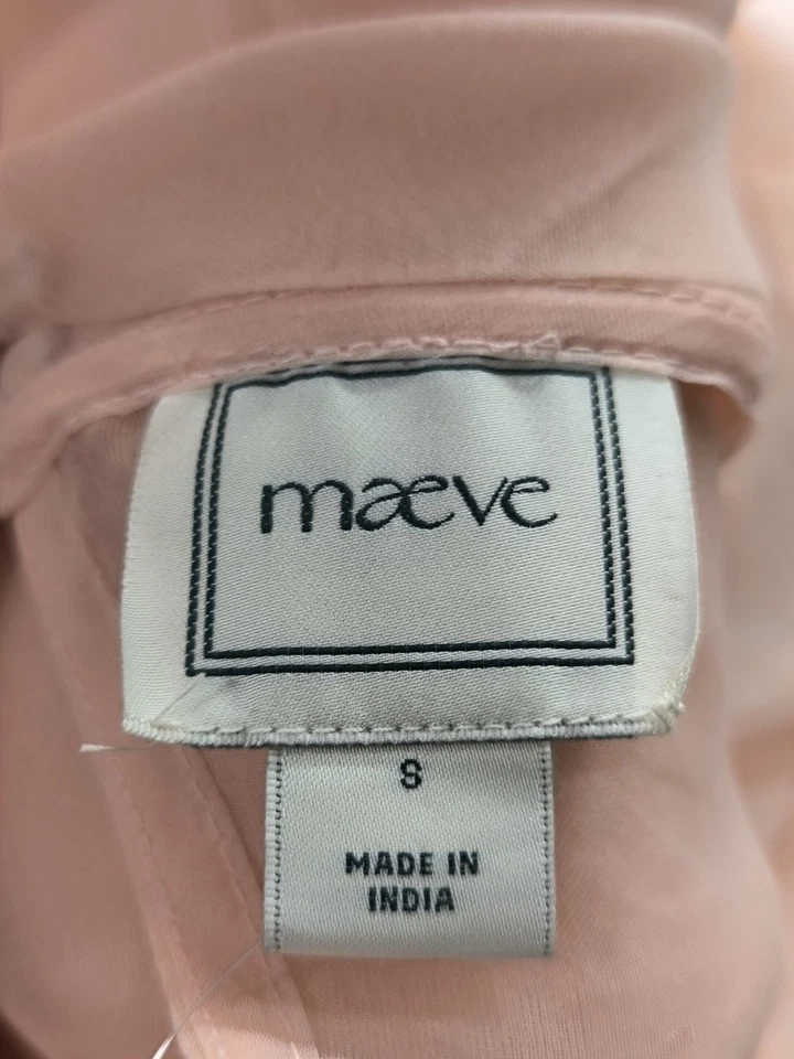 MAEVE Blouse transparente Dames Blouse T EU 36 rose style festif - Photo 4/4