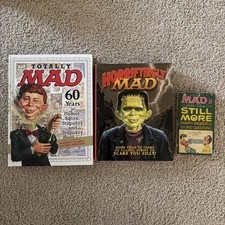 Mad Magazine Book Lot Of 3 Al Jaffee Totally Mad Horrifyingly Mad Mad Magazine Book Lot Of 3 Al Jaffee Totally Mad Horrifyingly Mad
