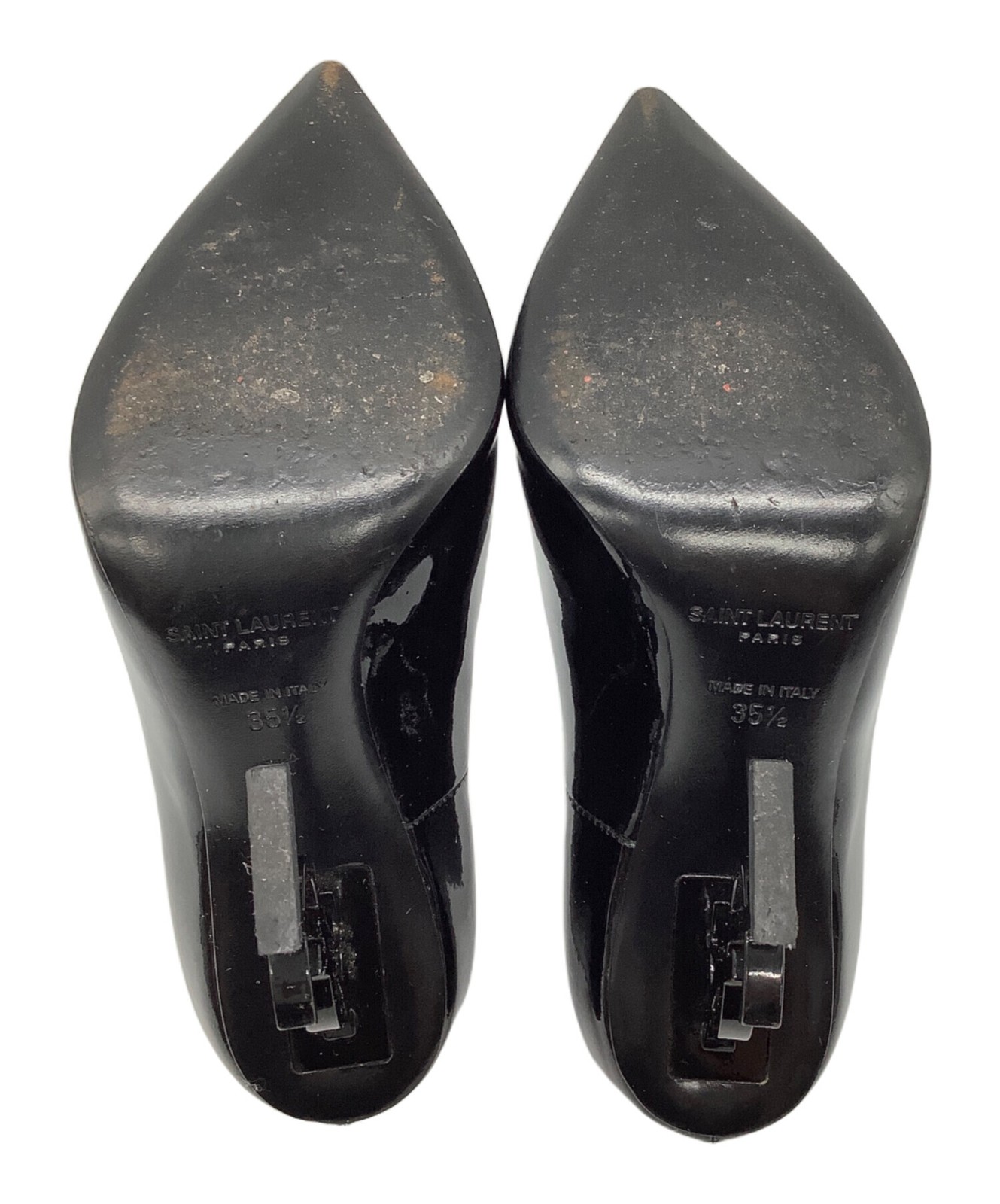 Saint Laurent Paris Shoes Pumps Heel EU 35.5 US 5.5 Black Authentic thumbnail 11