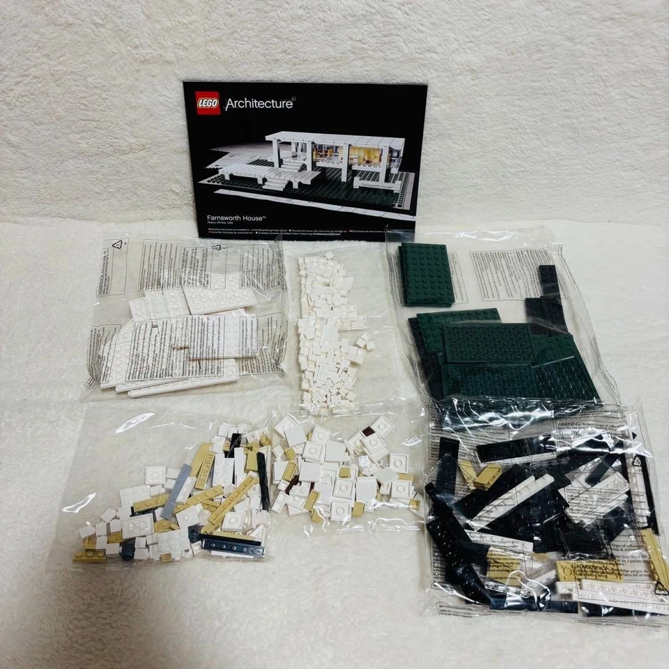 LEGO Architecture 21009 Farnsworth House Box Opened Bags Sealed - Image 4 of 4