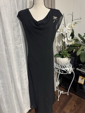 VTG Jeffrey & Dara Women's black dress long