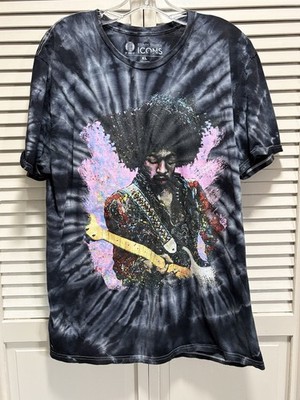 GDA ICONS Graphic Logo Tshirt Crew Neck Short Sleeve Size XL Music Artist Band