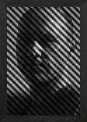 john doe se7en Gerahmtes Wandbild Poster Leinwanddruck Bild