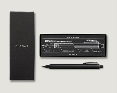 SEASER GRAVIUM Practical Max Mechanical Pencil 0.5mm Black New