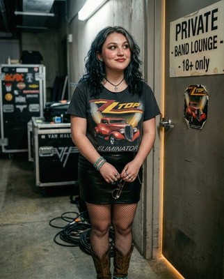 Hard Rock Backstage Rock Girl Tour Life 8x10 Photo Print 11011 Pretty