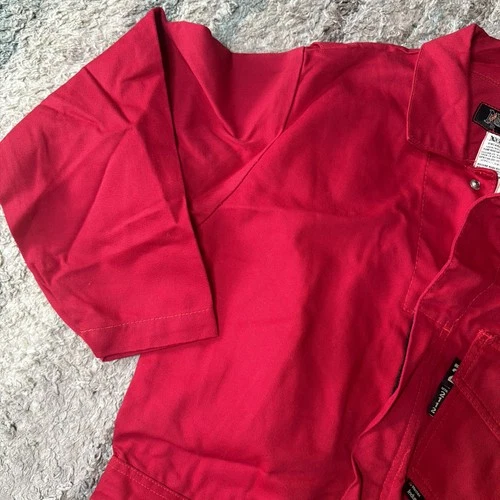 Neese Indura Westex Wear HRC2 FR Shirt Size Medium 38/40 Red Coveralls image 4