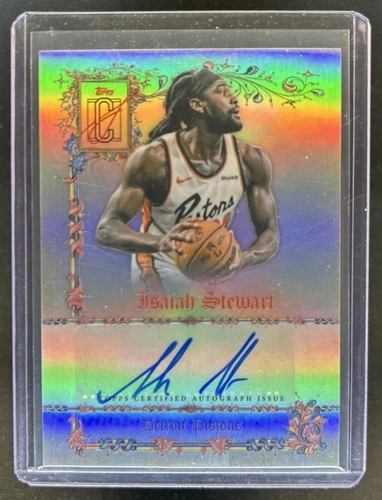 2025 Topps Signature Isaiah Stewart Base (RAW)