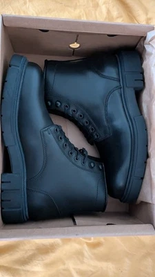 Sneaky Steve Howlin U bottes combat cuir noir à lacets EU 40 - Photo 1/4