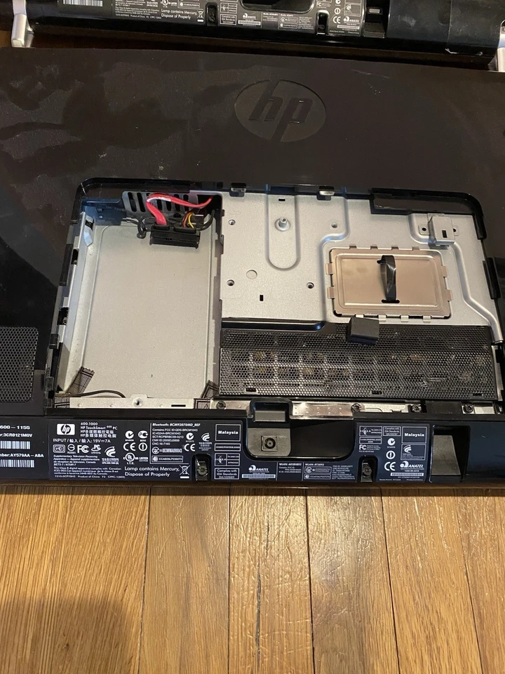 2x HP Touchsmart 600 With Two Memory Drives Included AS IS WORKS - Image 3 of 4