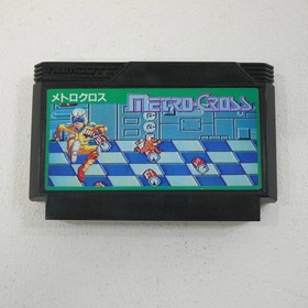 Used Metro Cross Famicom Software Retro Cash On Delivery Not Available Dat KmO61