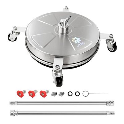 #ad 16quot; Pressure Washer Surface Cleaner with 4 Wheels Stainless Steel Housing 1... $109.00