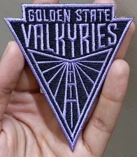 Golden State Valkyries WNBA Team Logo Iron On Patch-Sew Patch-Embroidered Patch
