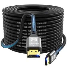 65FT 4K HDMI Cable 18Gbps High Speed HDR Ethernet ARC Xbox PS5 PS4 HDTV Laptop