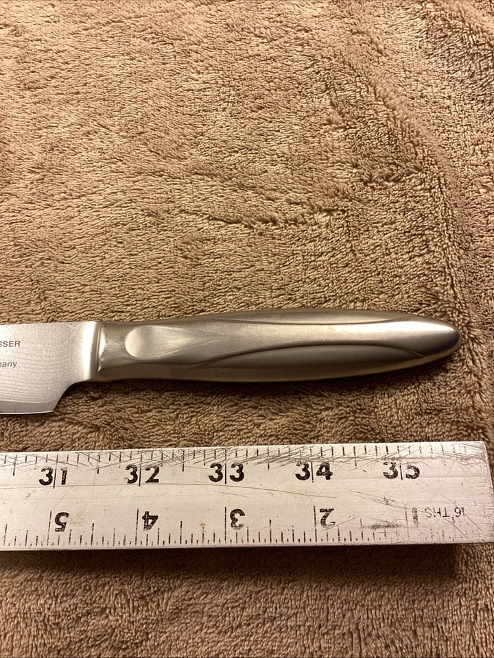 Cuchillo damasco HGS Solingen 5” cuchillo usado en excelente estado Foto 3 de 4