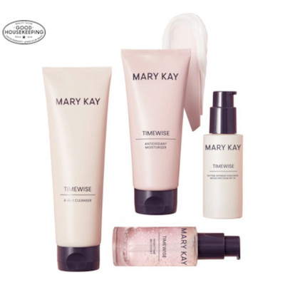 Mary Kay TimeWise Skin Care Set Cleanser, Moisturizer & Serum for Face