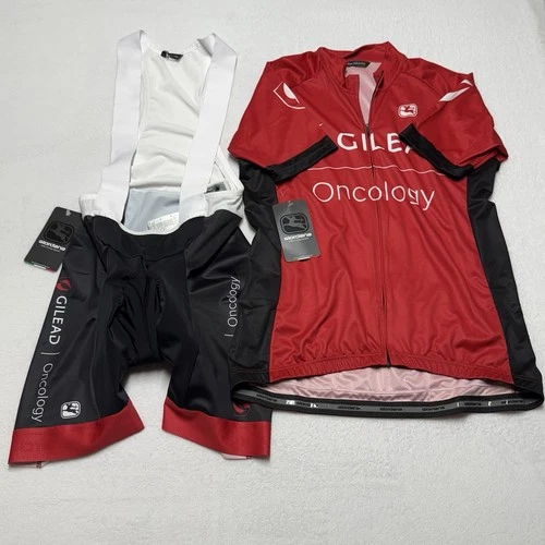 Giordana Vero Pro Bib Padded Shorts & Jersey Women’s XL Made In Italy NWT