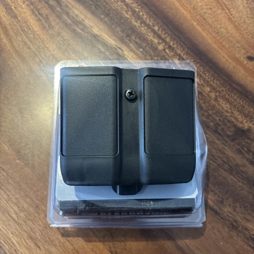 Blackhawk Modular 410510PBK Double Mag Case Single Stack Polymer-image