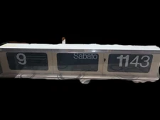 Orologio a palette vintage Solari Udine Dator 6042 (NON FUNZIONANTE DA TESTARE)