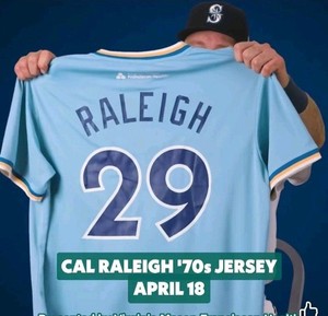 Cal Raleigh Mariners Jersey | eBay