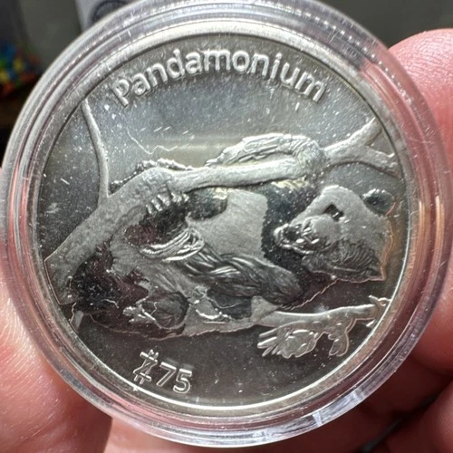 Zombucks Pandamonium 1 oz .999 Fine Silver Rounds