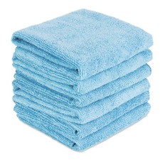 Pacific Linens Microfiber Cleaning Cloths, Towel for Cars, Windows, Glasses,