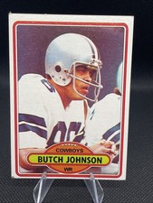 Butch Johnson, 1980 Topps, #506, Dallas Cowboys