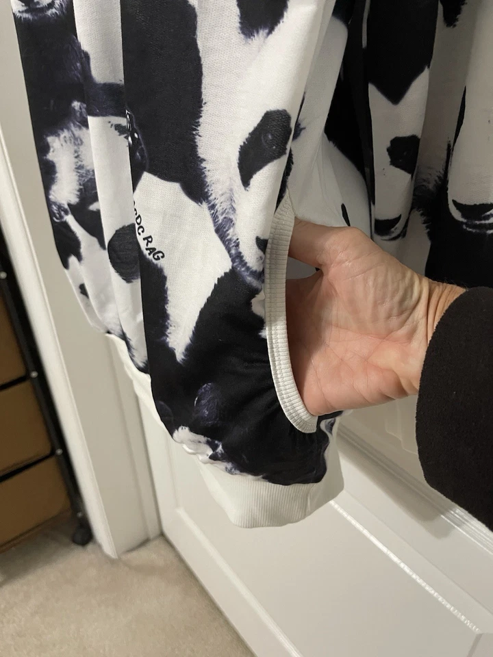 NUEVO CON ETIQUETAS ACDC Rag Harajuku Panda Sudadera con Capucha Gran Tamaño Japón Unisex Juegos con disfraces Foto 2 de 4