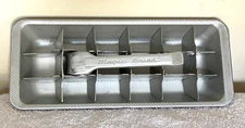 MCM Vintage MAGIC TOUCH Aluminum Ice Cube Maker Tray 18 Cubes USA