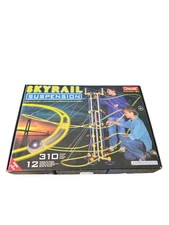 Quercetti Skyrail Suspension Marble Run 310 pieces 12 Yards GLOW IN THE DARK 