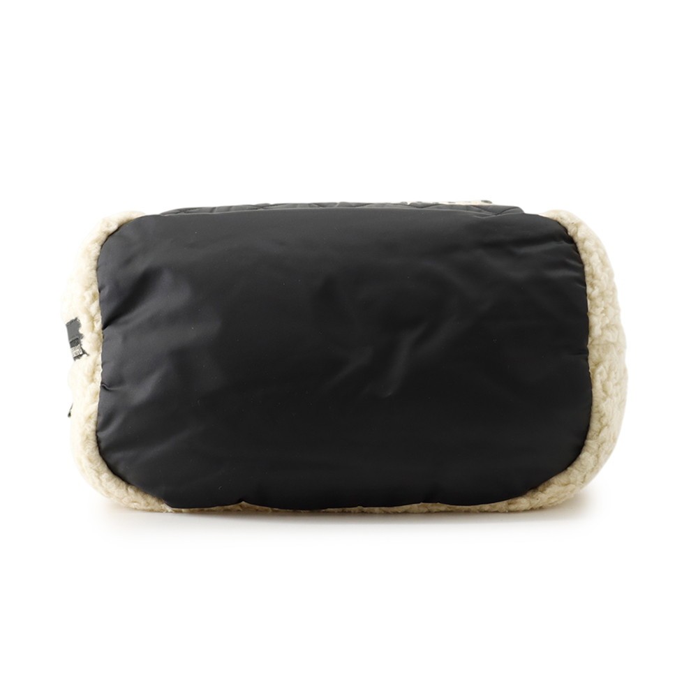 CHANEL Coco Neige Boa Mouton/Nylon Black/Ivory — image 3