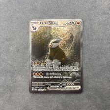 Pokémon Excadrill ex Sv: Black Bolt Special Illustration Rare Holo 270 HP 168/0… on eBay