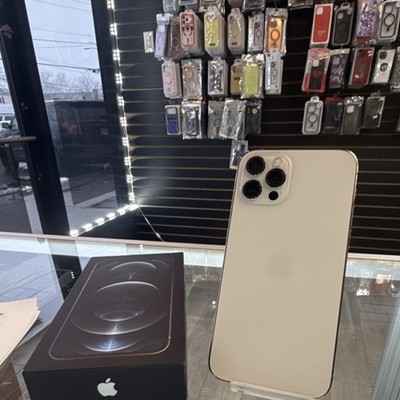 (GIFT FREE TEMPERED GLASS)Gold Apple iPhone 12 Pro unlocked 256gb 